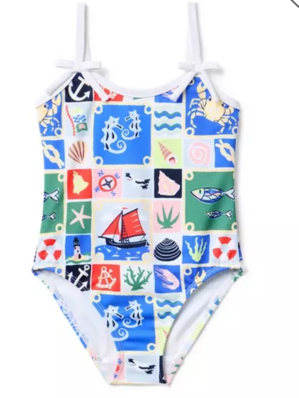 New with Tags Janie & Jack Nautical Swimsuit